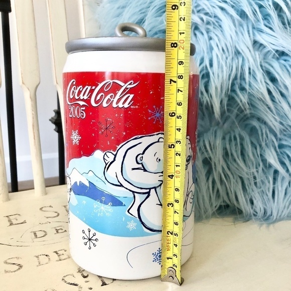Coca Cola, Can, Ceramic, Cookie Jar, 2005, Coca Cola Polar, Bear, Design‎ - Picture 13 of 15